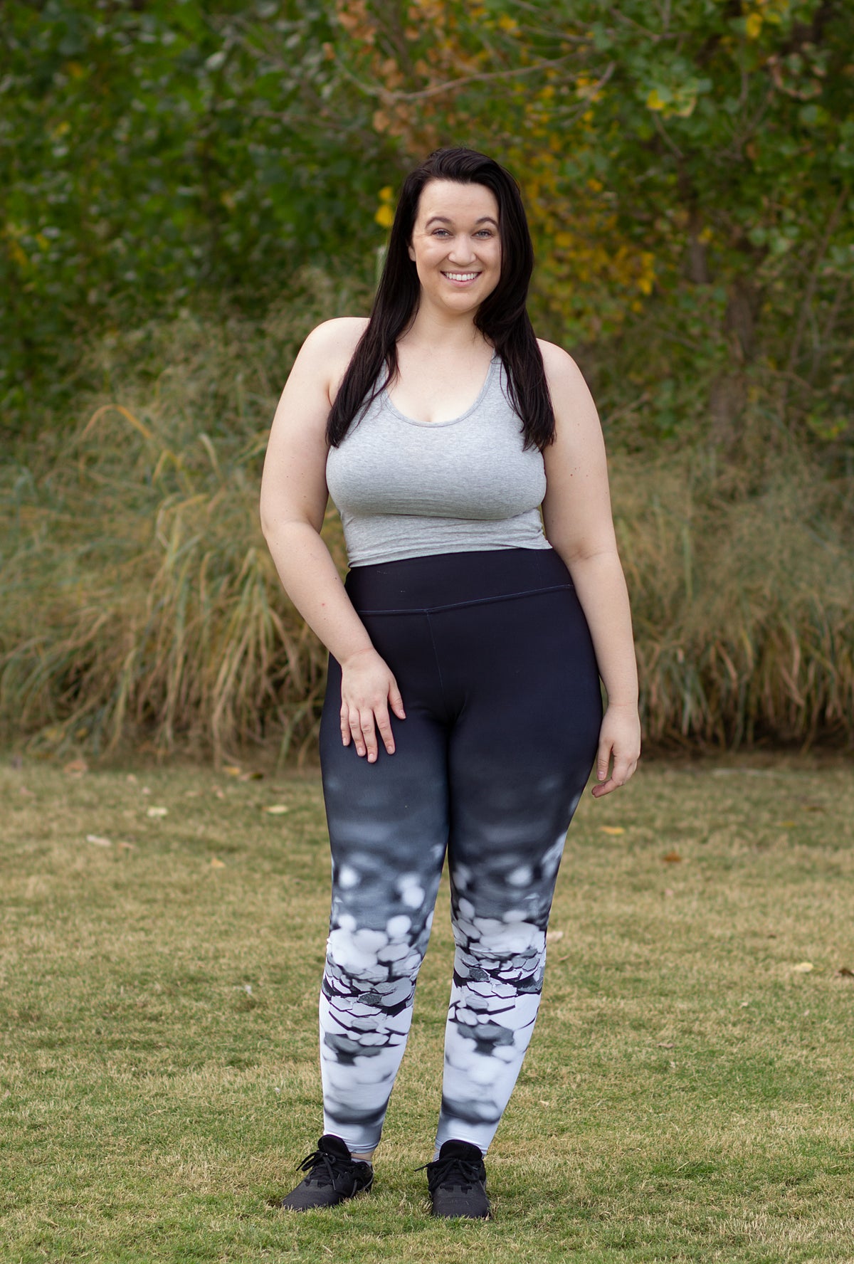 Glitter Bomb Plus Size High Waisted Leggings