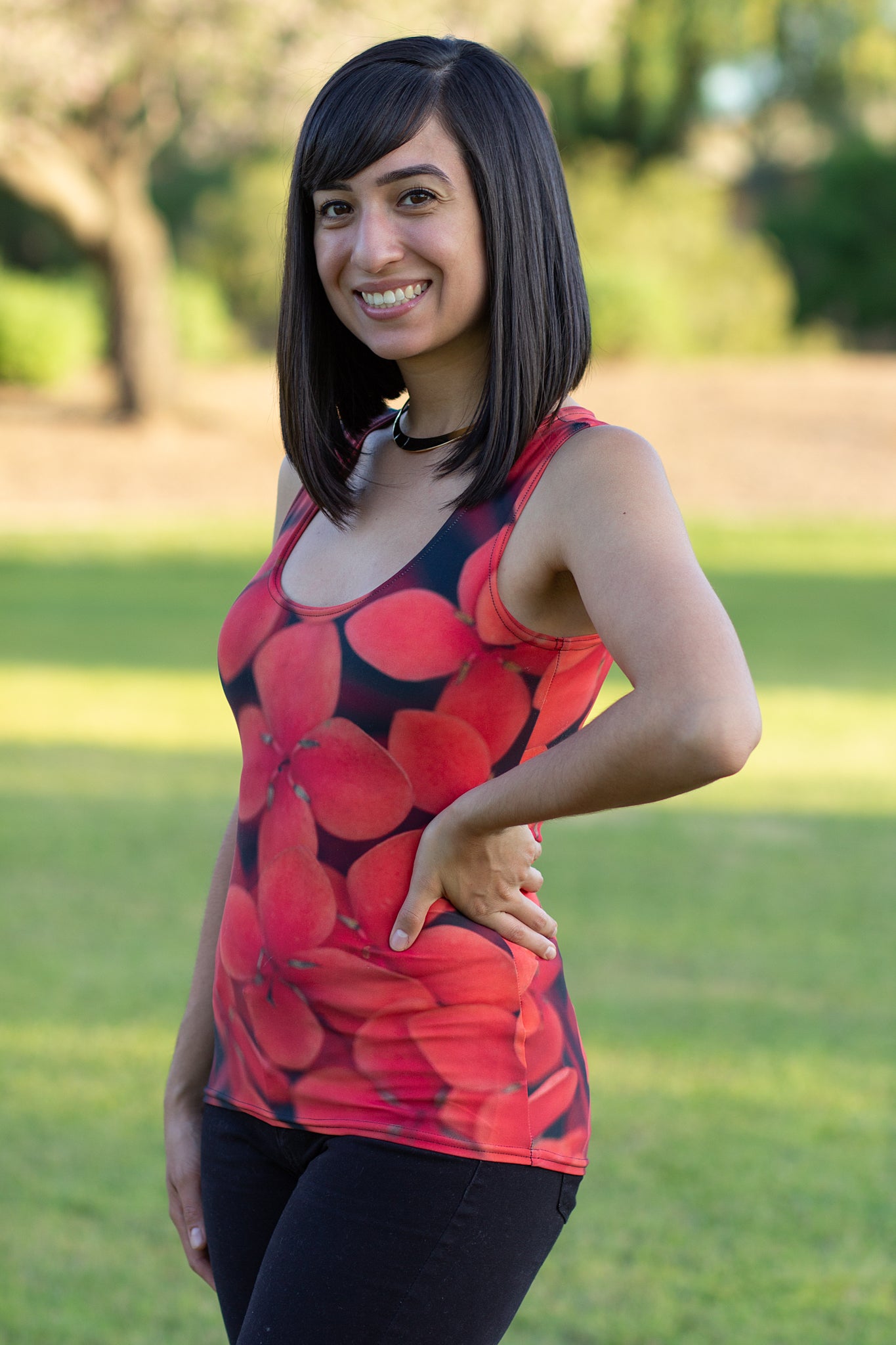 Blooming Tank Top